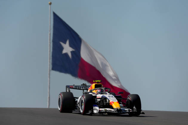 October 23, 2026, Circuit of The Americas, Austin, 2026 FORMULA 1 MSC CRUISES UNITED STATES GRAND PRIX, Liam Lawson (NZL), Visa Cash App Racing Bulls Formula One Team. Photo by Hasan Bratic, DeFodi Images