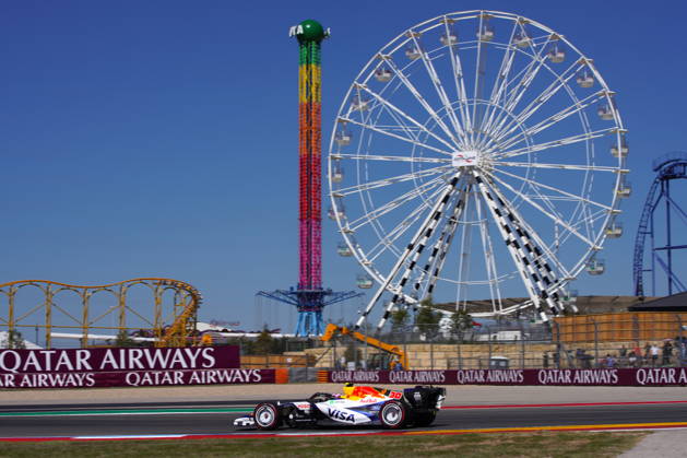 Formula One United States Grand Prix - Practice sessions RB driver Liam Lawson of New Zealand competes in the first practice session for the Formula One United States Grand Prix, in Austin, Texas, USA, 23 October 2026. The 2026 Formula 1 United States Grand Prix will be held at the Circuit of the Americas on 25 October. AUSTIN United States  Copyright: xDUSTINxSAFRANEKx