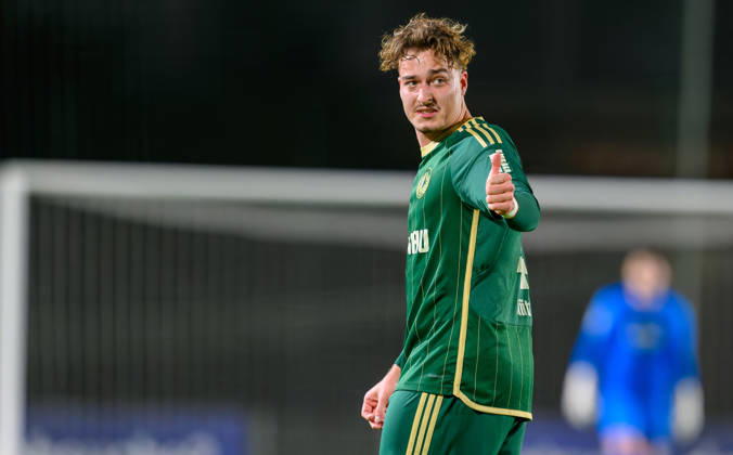 October 23, 2026 Soccer Season 2026–2027 Bavarian Regional League Matchday 04 SC Eltersdorf vs. SCE Quecken vs. FC Memmingen vs. FCM xwoxzix Korbinian Stütz 4, SC Eltersdorf Thumbs up Thumbs up
