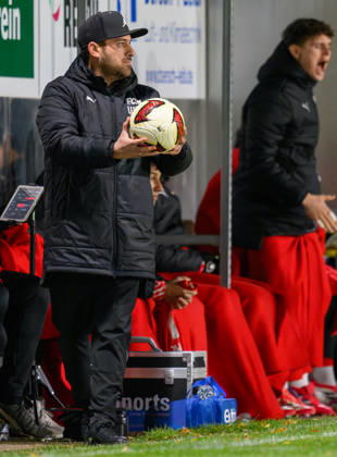October 23, 2026 Soccer Season 2026–2027 Bavarian Regional League Matchday 04 SC Eltersdorf vs. SCE Quecken vs. FC Memmingen FCM xwoxzix Matthias Günes, Coach, FC Memmingen
