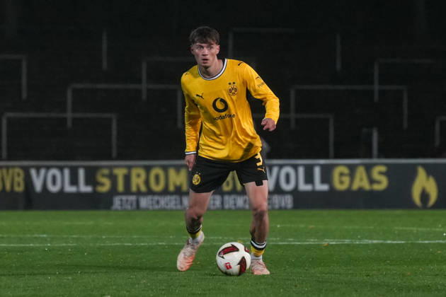Friday, October 23, 2026 2026–2027 Season, Matchday 14, Regionalliga West at Rote Erde Stadium, Dortmund, Germany BV Borussia Dortmund U23 vs. Bonner SC Finn Fuchs BVB