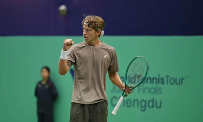2026 World Tennis Tour Junior Finals, Chengdu, China—Ziga Sesko (SLO)