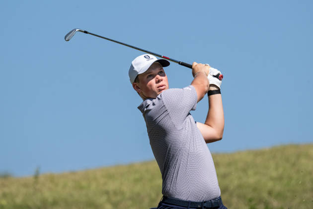 October 24, 2026, Hong Kong, Hong Kong Sar, China: Caleb SURRATT from The USA sits at -13 Par on the 8th hole of the Fanling course. Hong Kong Open Golf, Hong Kong Golf Course Fanling Hong Kong China - ZUMAr144 20261024_zap_r144_007 Copyright: xJaynexRussellx