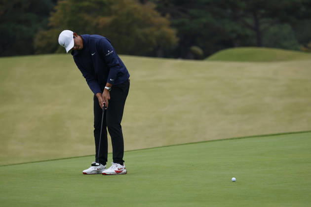 October 24, 2026, Cheonan, Chungnam, SOUTH KOREA: Oct 24, 2026-Cheonan, South Korea-Wenyi DING of China action on 17th green during a DP World Tour Genesis Championship at Woo Jeong hills CC in Cheonan, South Korea. Cheonan SOUTH KOREA - ZUMAr168 20261024_aap_r168_001 Copyright: xRyuxSeung-Ilx