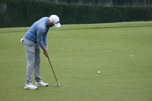 October 24, 2026, Cheonan, Chungnam, SOUTH KOREA: Oct 24, 2026-Cheonan, South Korea-Nathan KIMSEY of England action on 18th green during a DP World Tour Genesis Championship at Woo Jeong hills CC in Cheonan, South Korea. Cheonan SOUTH KOREA - ZUMAr168 20261024_aap_r168_010 Copyright: xRyuxSeung-Ilx