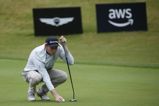 October 24, 2026, Cheonan, Chungnam, SOUTH KOREA: Oct 24, 2026-Cheonan, South Korea-Ryggs JOHNSTON of United States action on 17th green during a DP World Tour Genesis Championship at Woo Jeong hills CC in Cheonan, South Korea. Cheonan SOUTH KOREA - ZUMAr168 20261024_aap_r168_047 Copyright: xRyuxSeung-Ilx