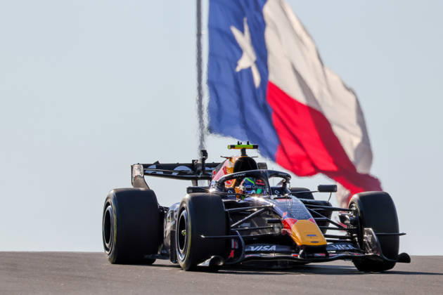 October 24, 2026, Italy: Isack Hadjar from France, driving the (6) Oracle Red Bull Racing RB22 Red Bull Ford during United States Grand Prix - Austin - Friday - Free Practice 2 at Circuit of the Americas (COTA) in Austin. Italy - ZUMAm313 20261024_zsp_m313_087 Copyright: xAlessioxMorgesex