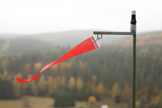 October 24, 2026, Ski Jumping, Women s, FIS Summer Grand Prix, 2026 Season, Individual Final Competition; Wind vane in action; Klingenthal Vogtland Arena, Saxony, Germany