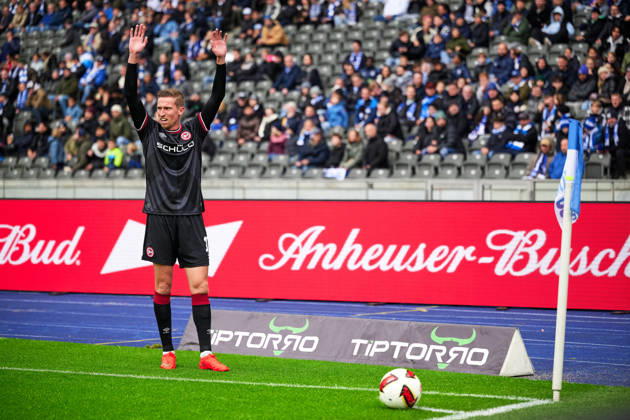 Marius Woerl, Arminia Bielefeld, 38, GER, Hertha BSC vs. Arminia Bielefeld, 2. Bundesliga, 2026–27 season, Matchday 9, October 24, 2026 DFL regulations prohibit any use of photographs as image sequences and or quasi-video GER, Hertha BSC vs. Arminia Bielefeld, 2. Bundesliga, 2026–27 season, Matchday 9, October 24, 2026, Berlin Copyright: xClaudiusxRauch,xEibner-Pressefotox xClaudiusxRauchx EP_CRH