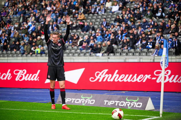 Marius Woerl, Arminia Bielefeld, 38, GER, Hertha BSC vs. Arminia Bielefeld, 2. Bundesliga, 2026–27 season, Matchday 9, October 24, 2026 DFL regulations prohibit any use of photographs as image sequences and or quasi-video GER, Hertha BSC vs. Arminia Bielefeld, 2. Bundesliga, 2026–27 season, Matchday 9, October 24, 2026, Berlin Copyright: xClaudiusxRauch,xEibner-Pressefotox xClaudiusxRauchx EP_CRH