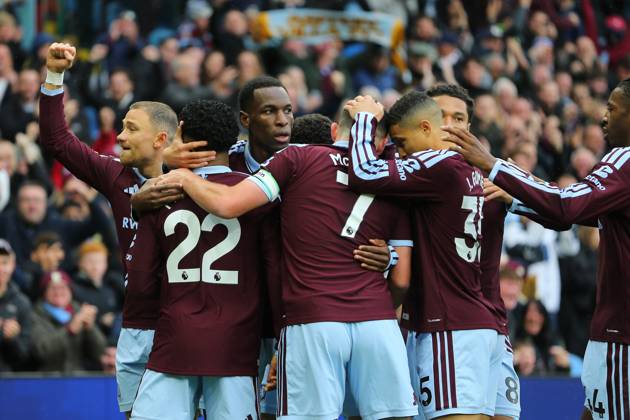 Nicolas Jackson of Aston Villa celebrates scoring their sides first goal Aston Villa v Manchester City, Premier League, Football, Villa Park, Birmingham, UK - 24 Oct 2026Birmingham Villa Park United Kingdom EDITORIAL USE ONLY No use with unauthorised audio, video, data, fixture lists, club league logos or live services. Online in-match use limited to 120 images, no video emulation. No use in betting, games or single club league player publications. Copyright: xPhilxOldham Shutterstockx 17232445t