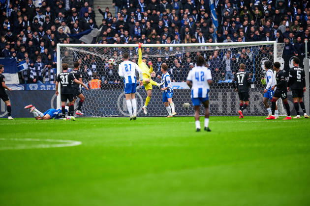 Jonas Kersken, Arminia Bielefeld, 01, GER, Hertha BSC vs. Arminia Bielefeld, 2. Bundesliga, 2026–27 season, Matchday 9, October 24, 2026 DFL regulations prohibit any use of photographs as image sequences and or quasi-video GER, Hertha BSC vs. Arminia Bielefeld, 2. Bundesliga, 2026–27 season, Matchday 9, October 24, 2026, Berlin Copyright: xClaudiusxRauch,xEibner-Pressefotox xClaudiusxRauchx EP_CRH