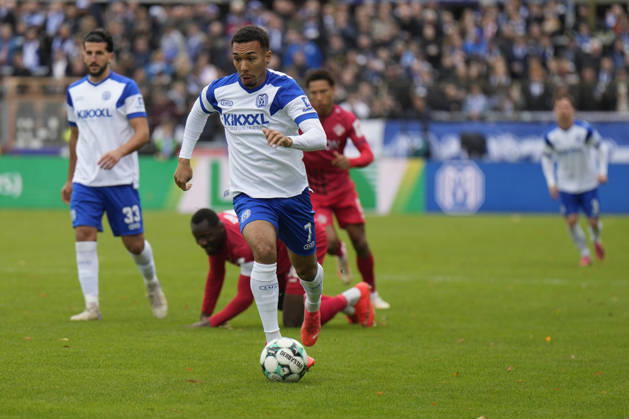 October 24, 2026, Hänsch Arena, Meppen, GER, 3rd Division, Matchday 11: SV Meppen vs. Würzburger Kickers, Oliver Schmitt, SV Meppen 7. DFL regulations prohibit any use of photographs as image sequences and or quasi-video. Meppen, Lower Saxony, Hänsch Arena