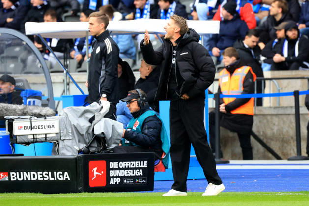 October 24, 2026, Germany, Soccer, 2. Bundesliga, Matchday 9, 2026–2027 Season, Berlin Olympic Stadium, Hertha BSC vs. Arminia Bielefeld Head Coach Oliver Kirch Arminia Bielefeld 2. Bundesliga DFB DFL regulations prohibit any use of photographs as image sequences and or quasi-video nordphoto GmbH Engler Berlin Berlin Olympic Stadium Berlin, Germany Copyright: xNordphotox xEnglerx