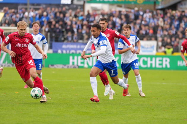 German Soccer, 3rd Division, Matchday 11, Hänsch Arena, Emslandstadion, Meppen, Emsland District, Lower Saxony, SV Meppen vs. FC Würzburger Kickers Oliver Schmitt SV Meppen, 7 Copyright: xMichelxWittex