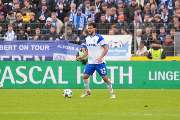 German Soccer, 3rd Division, Matchday 11, Hänsch Arena, Emslandstadion, Meppen, Emsland District, Lower Saxony, SV Meppen vs. FC Würzburger Kickers Stefan Rankic SV Meppen, 33 Copyright: xMichelxWittex