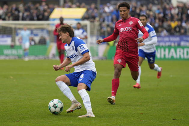 October 24, 2026, Hänsch Arena, Meppen, GER, 3rd Division, Matchday 11: SV Meppen vs. Würzburger Kickers, Thorben Deters, SV Meppen 14. DFL regulations prohibit any use of photographs as image sequences and or quasi-video. Meppen, Lower Saxony, Hänsch Arena