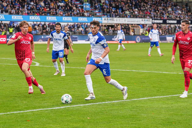 German Soccer, 3rd Division, Matchday 11, Hänsch Arena, Emslandstadion, Meppen, Emsland District, Lower Saxony, SV Meppen vs. FC Würzburger Kickers; Jonas Fedl (SV Meppen), 5 goals ahead Copyright: xMichelxWittex