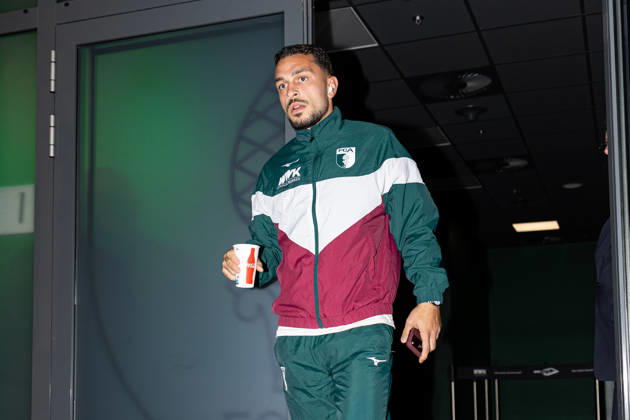 Germany: FC Augsburg vs. Union Berlin, Bundesliga 1, Matchday 7, 2026–27 Season, WWK Arena, Augsburg; Arijon Ibrahimovic, FC Augsburg, 21; Augsburg, WWK Arena, Bavaria, Germany Copyright: xBenedictxChristx