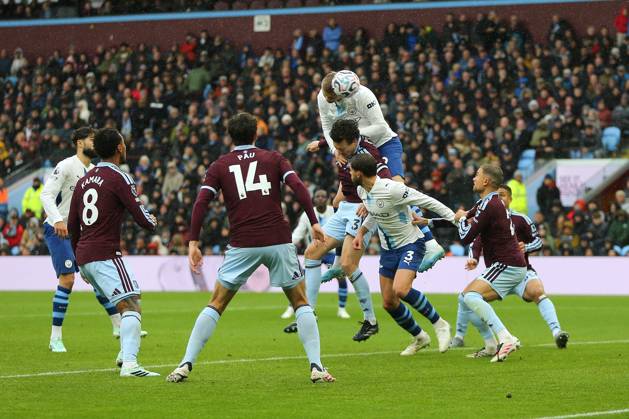 Erling Haaland of Manchester City scores their sides first goal Aston Villa v Manchester City, Premier League, Football, Villa Park, Birmingham, UK - 24 Oct 2026Birmingham Villa Park United Kingdom EDITORIAL USE ONLY No use with unauthorised audio, video, data, fixture lists, club league logos or live services. Online in-match use limited to 120 images, no video emulation. No use in betting, games or single club league player publications. Copyright: xPhilxOldham Shutterstockx 17232445af