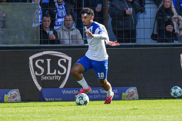 German Soccer, 3rd Division, Matchday 11, Hänsch Arena, Emslandstadion, Meppen, Emsland District, Lower Saxony, SV Meppen vs. FC Würzburger Kickers Kasra Ghawilu SV Meppen, 10 Copyright: xMichelxWittex