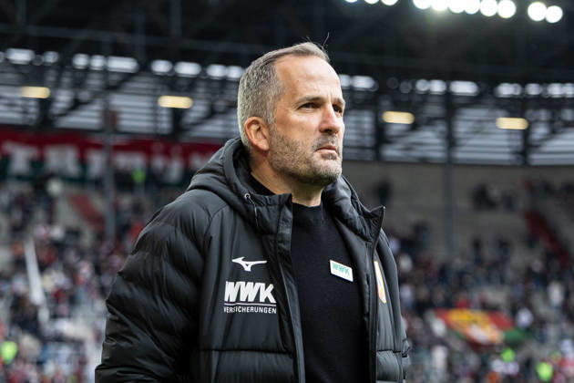 Germany: FC Augsburg vs. Union Berlin, Bundesliga 1, Matchday 7, 2026–27 Season, WWK Arena Augsburg; Manuel Baum, Coach, FC Augsburg; Portrait photo, portrait, individual shot, portrait; Augsburg, WWK Arena, Bavaria, Germany Copyright: xBenedictxChristx