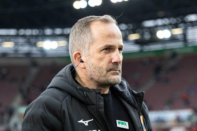Germany: FC Augsburg vs. Union Berlin, Bundesliga 1, Matchday 7, 2026–27 Season, WWK Arena Augsburg; Manuel Baum, Coach, FC Augsburg; Portrait photo, portrait, individual shot, portrait; Augsburg, WWK Arena, Bavaria, Germany Copyright: xBenedictxChristx