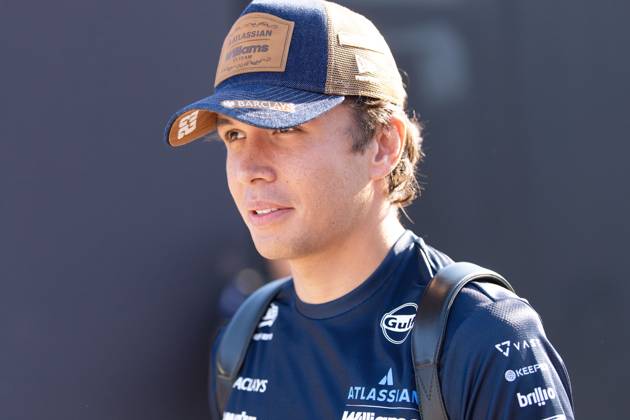 23rd October 2026; Circuit of the Americas, Austin, United States; Formula 1, United States Grand Prix, Free Practice Day; Alexander Albon (23) of Thailand and Atlassian Williams F1 Team before FP2 BobxKupbens