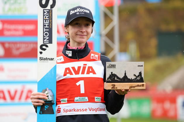 October 24, 2026, Ski Jumping, Women, FIS Summer Grand Prix, 2026 Season, Individual Final: Nika Prevc (SLO), Klingenthal Vogtland Arena, Saxony, Germany