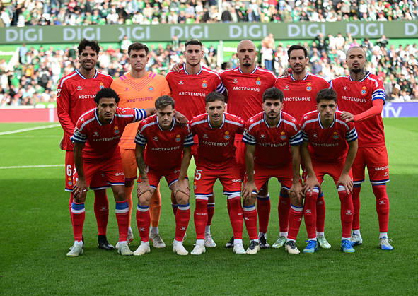 ESP LaLiga EA Sports: Racing Santander vs. RCD Espanyol—Espanyol s lineup for the LaLiga EA Sports match between Racing Santander and RCD Espanyol, played at Campos de Sport de El Sardinero Stadium in Cantabria on October 24, 2026, in Spain. Spanish Soccer Copyright: xAgenciaxLOFx