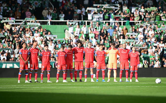 ESP LaLiga EA Sports: Racing Santander vs. RCD Espanyol presentation during the LaLiga EA Sports match between Racing Santander and RCD Espanyol, played at Campos de Sport de El Sardinero Stadium in Cantabria on October 24, 2026, in Spain. Spanish Soccer Copyright: xAgenciaxLOFx