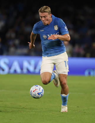 Serie A championship football match - 2026 27: Napoli vs Roma Rasmus Hojlund OF SSC Napoli during the football match on 24 10 2026 part of the 2026 27 Italian Serie A championship held in Naples at the Stadio Diego Armando Maradona between SSC Napoli and AS Roma NAPOLI stadio Diego Armando Maradona CAMPANIA ITALIA Copyright: xFABIOxSASSO FPAxFabioxSassox Napoli Roma2026_10_24Fabio Sasso0599