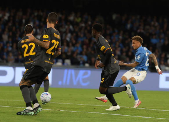 October 24, 2026, Napoli, Campania, ITALIA: Noa Lang OF SSC Napoli during the football match on 24 10 2026Ã¢â‚¬part of the 2026 27 Italian Serie A championshipÃ¢â‚¬held in Naples at the Stadio Diego Armando Maradona between SSC Napoli and AS Roma Napoli ITALIA - ZUMAs236 20261024_aap_s236_067 Copyright: xFabioxSassox