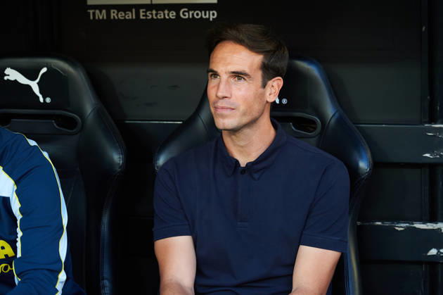Head Coach Inigo Perez of Villarreal CF during the LaLiga EA Sports match between Valencia CF and Villarreal CF at Mestalla on October 24, 2026, in Valencia, Spain