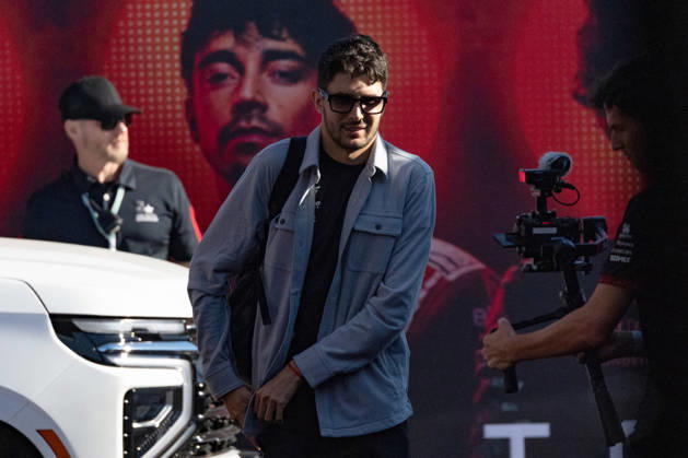 French driver Esteban Ocon of the Hass F1 Team walks upon his arrival at the Formula One United States Grand Prix at the Circuit of the Americas in Austin, Texas, USA, 24 October 2026. Formula One Grand Prix in the United States !ACHTUNG: NUR REDAKTIONELLE NUTZUNG!  Copyright: xCARLOSxRAMIREZx AME9235 20261024-55021782035_1