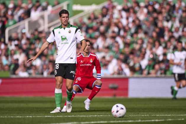 Real Racing Club de Santander v RCD Espanyol de Barcelona - LaLiga EA Sports 2026 27 Matteo Prati of Real Racing Club controls the ball during the LaLiga EA Sports match between Real Racing Club and RCD Espanyol at Campos de El Sardinero in Santander, Spain, on October 24, 2026. Santandrer Spain  Copyright: xCesarxOrtizxGonzalezx originalFilename:ortizgonzalez-realraci261024_npzqg.jpg
