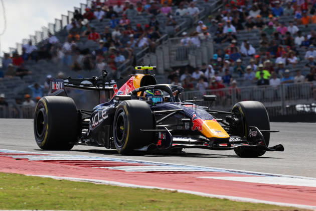 October 24, 2026, Italy: Isack Hadjar from France, driving the (6) Oracle Red Bull Racing RB22 Red Bull Ford during United States Grand Prix - Austin - Saturday - Free Practice 3 at Circuit of the Americas (COTA) in Austin. Italy - ZUMAm313 20261024_zsp_m313_328 Copyright: xAlessioxMorgesex