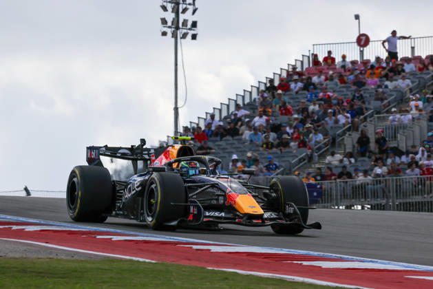 October 24, 2026, Italy: Isack Hadjar from France, driving the (6) Oracle Red Bull Racing RB22 Red Bull Ford during United States Grand Prix - Austin - Saturday - Free Practice 3 at Circuit of the Americas (COTA) in Austin. Italy - ZUMAm313 20261024_zsp_m313_326 Copyright: xAlessioxMorgesex