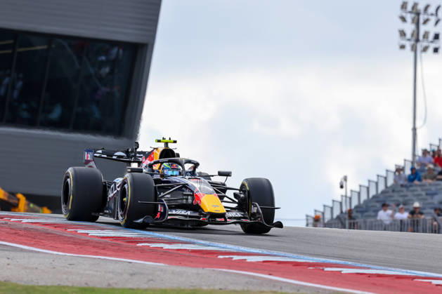 October 24, 2026, Italy: Isack Hadjar from France, driving the (6) Oracle Red Bull Racing RB22 Red Bull Ford during United States Grand Prix - Austin - Saturday - Free Practice 3 at Circuit of the Americas (COTA) in Austin. Italy - ZUMAm313 20261024_zsp_m313_329 Copyright: xAlessioxMorgesex