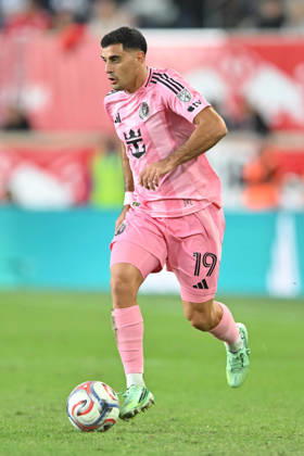 October 24, 2026, Harrison, New Jersey, United States of America: Harrison, New Jersey United States of America. 24 Oct, 2026. Inter Miami CF forward GERMAN BERTERAME (19) in action at Sports Illustrated Stadium New York Red Bulls defeat Inter Miami CF 2 to 0. Credit: , Jr. Zuma Press Harrison United States of America - ZUMAa301 20261024_aaf_a301_036 Copyright: xBrooksxVonxArxx