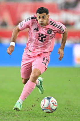 October 24, 2026, Harrison, New Jersey, United States of America: Harrison, New Jersey United States of America. 24 Oct, 2026. Inter Miami CF forward GERMAN BERTERAME (19) in action at Sports Illustrated Stadium New York Red Bulls defeat Inter Miami CF 2 to 0. Credit: , Jr. Zuma Press Harrison United States of America - ZUMAa301 20261024_aaf_a301_021 Copyright: xBrooksxVonxArxx