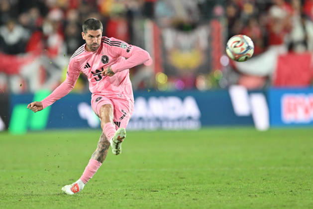October 24, 2026, Harrison, New Jersey, United States of America: Harrison, New Jersey United States of America. 24 Oct, 2026. Inter Miami CF midfielder RODRIGO DE PAUL (7) in action at Sports Illustrated Stadium New York Red Bulls defeat Inter Miami CF 2 to 0. Credit: , Jr. Zuma Press MLS, Fussball Herren, USA 2026: New York Red Bulls 2:0 Inter Miami CF  - ZUMAa301 20261024_aaf_a301_017 Copyright: xBrooksxVonxArxx
