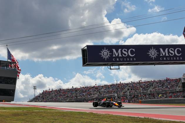 October 24, 2026, Italy: Isack Hadjar from France, driving the (6) Oracle Red Bull Racing RB22 Red Bull Ford during United States Grand Prix - Austin - Saturday - Free Practice 3 at Circuit of the Americas (COTA) in Austin. Italy - ZUMAm313 20261024_zsp_m313_257 Copyright: xAlessioxMorgesex