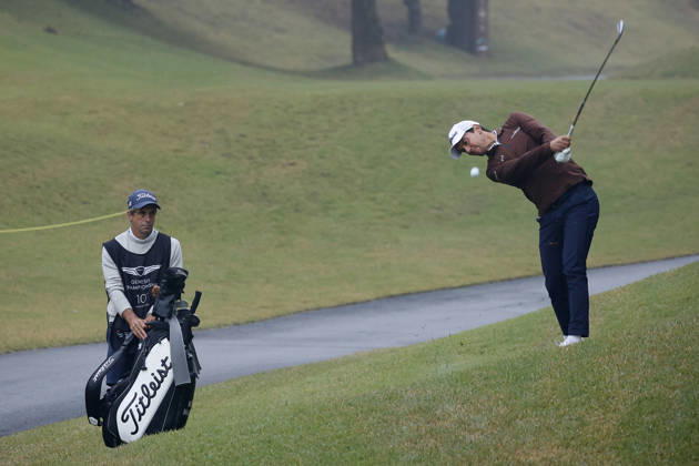 October 25, 2026, Cheonan, Chungnam, SOUTH KOREA: Oct 25, 2026-Cheonan, South Korea-Matteo MANASSERO of Italy action on 1th Fairway during a DP World Tour Genesis Championship Final Round at Woo Jeong Hills CC in Cheonan, South Korea. Cheonan SOUTH KOREA - ZUMAr168 20261025_aap_r168_046 Copyright: xRyuxSeung-Ilx