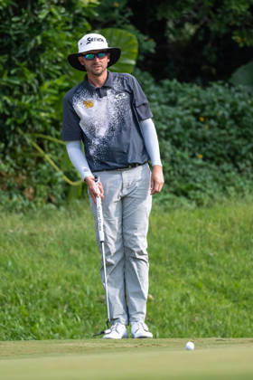 October 25, 2026, Hong Kong, Hong Kong Sar, China: American John CATLIN is set to win siting on -19 Par on the 15th green..Hong Kong Open Golf, Hong Kong Golf Course Fanling Hong Kong China - ZUMAr144 20261025_zap_r144_003 Copyright: xJaynexRussellx