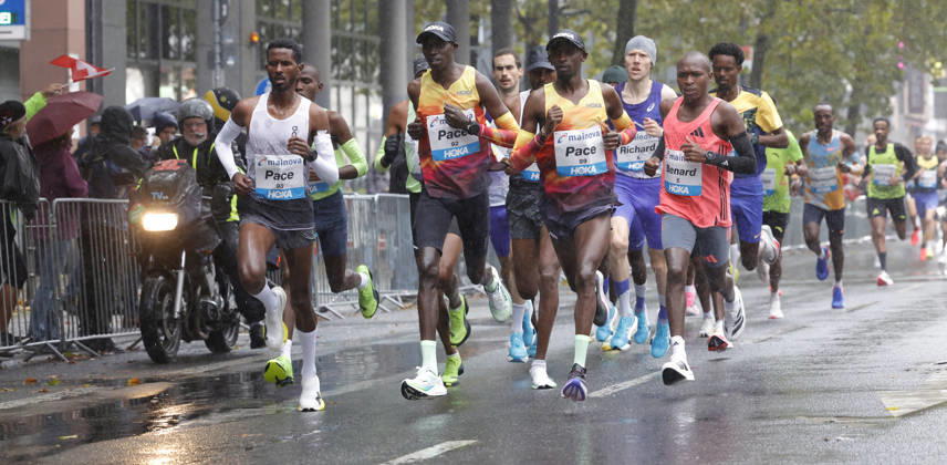 October 25, 2026 Track and Field 43 Mainova Frankfurt Marathon Start M 8 Benard M 6 Richard Frankfurt Main Hesse Germany