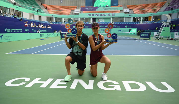 2026 World Tennis Tour Junior Finals, Chengdu, China: Girls Final Winner—Xinran Sun (CHN); Boys Final Winner—Jordan Lee (USA)
