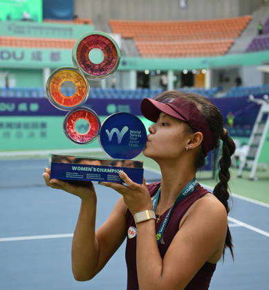 2026 World Tennis Tour Junior Finals, Chengdu, China: Girls Final Winner—Xinran Sun (CHN); Boys Final Winner—Jordan Lee (USA)