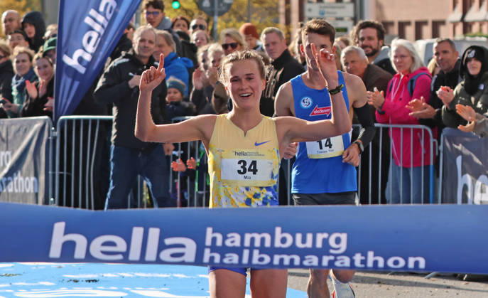 32nd Hella Half Marathon in Hamburg: Mia Jurenka of VfL Sindelfingen Was the Fastest German Runner