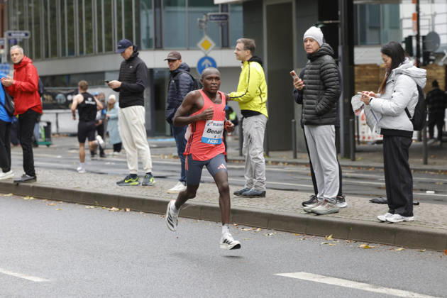 October 25, 2026 Track and Field 43 Mainova Frankfurt Marathon: 3rd place for Benard Biwott of Kenya; Winner: 2024 Frankfurt, Main, Hesse, Germany